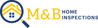 The M&B Home Inspections logo